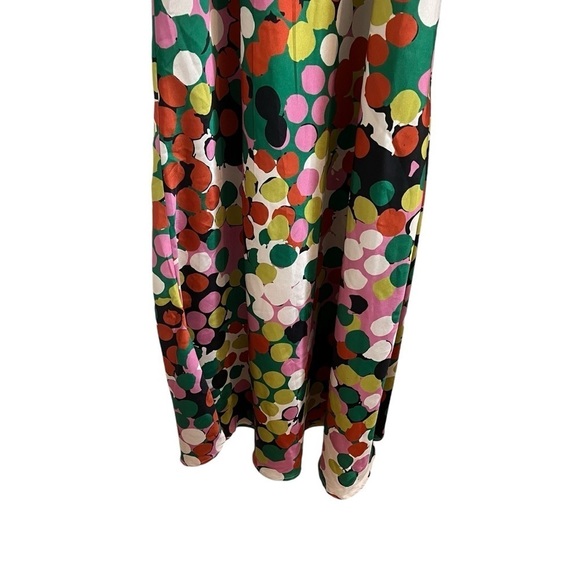 PORRIDGE x ANTHROPOLOGIE *Rare* Puff Sleeve Polka Dot Multicolor Maxi Dress - Picture 6 of 11